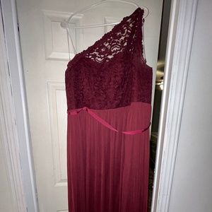 David’s Bridal Bridesmaid Dress